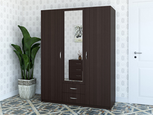 Шкаф с распашными дверями Comfort (1500*580) 3D2S